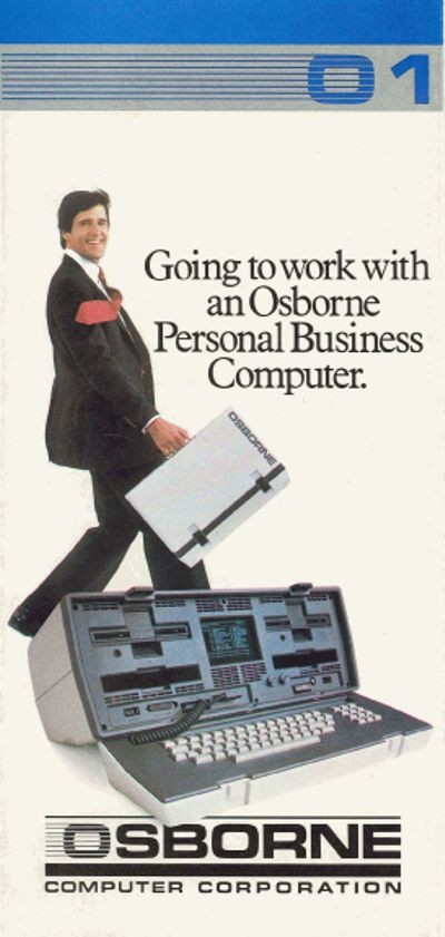 Going to Work with an Osborne Personal Business Computer
