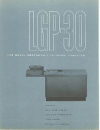 LGP-30 The Royal Precision Electronic Computer