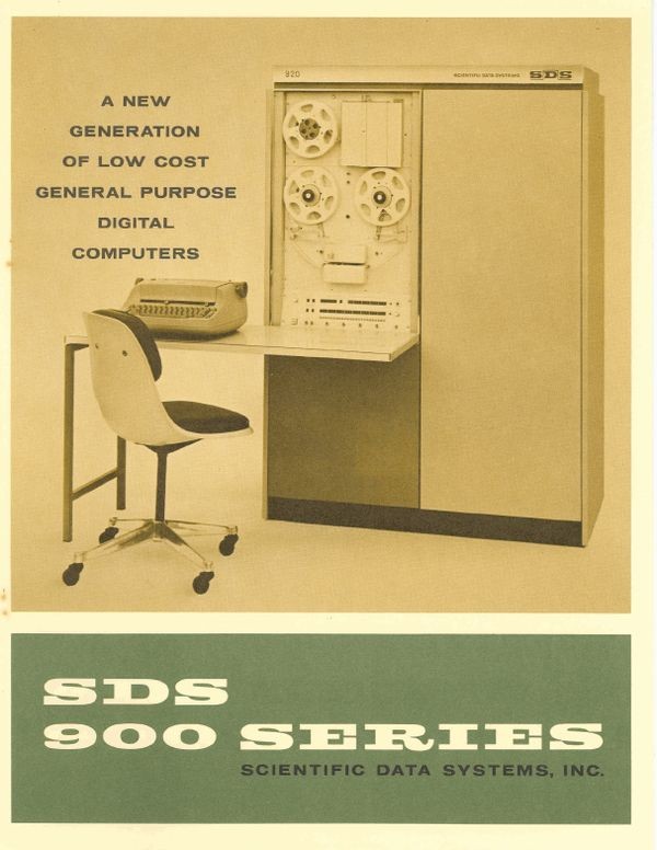 SDS 900 Series: A new generation of low cost general purpose digital   computers