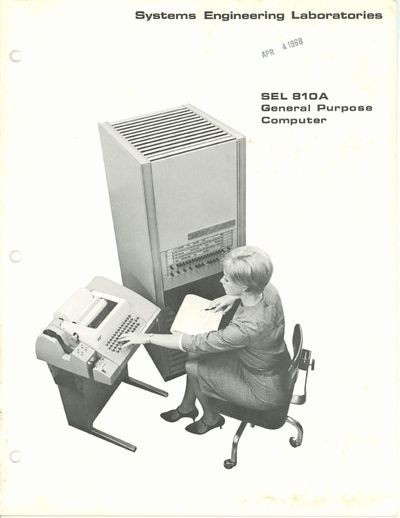 SEL 810A General Purpose Computer