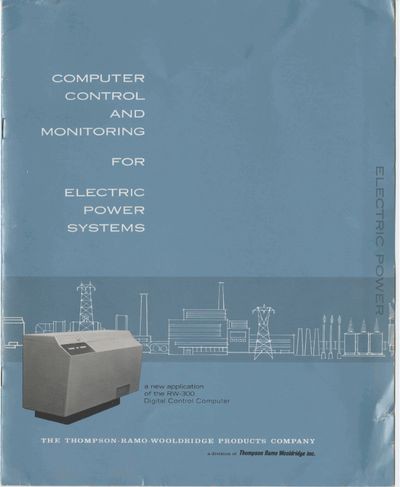 Computer Control and Monitoring for Electric Power Systems