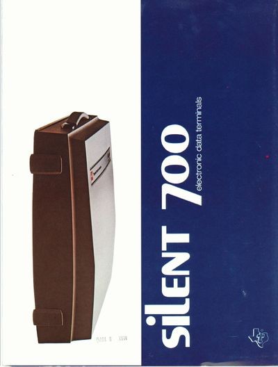 Silent 700 Electronic Data Terminals