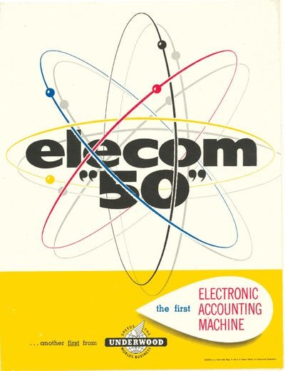 Elecom "50" the First Electronic Accounting Machine