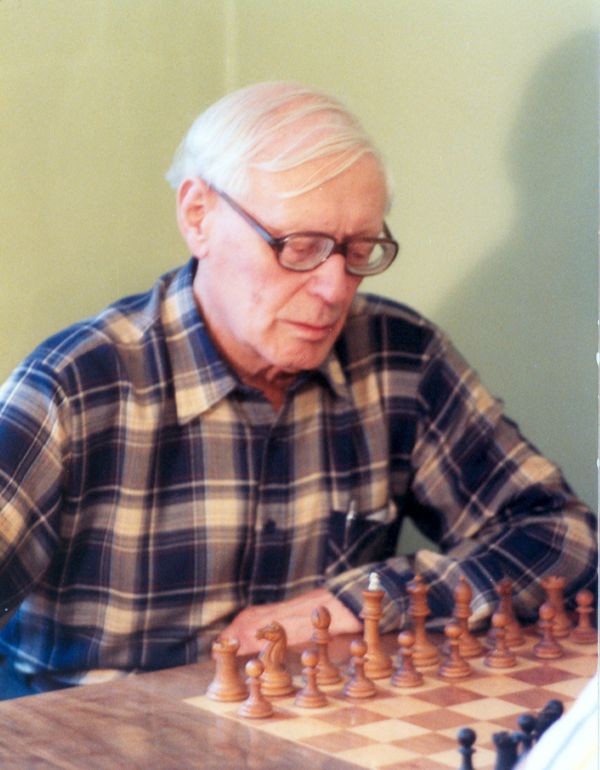International Grandmaster and World Champion Mikhail Botvinnik in Moscow