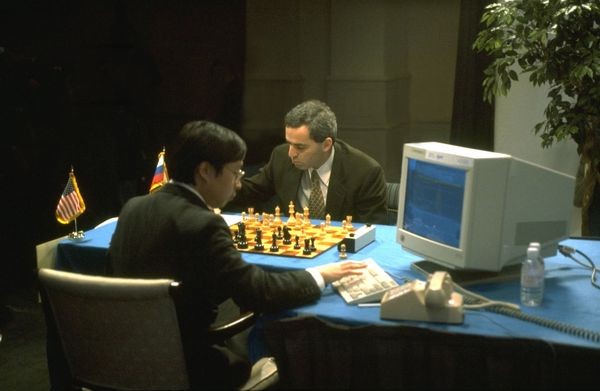 Deep blue ai vs Gary Kasparov #chess #chesstok #NextLevelDish #chessma