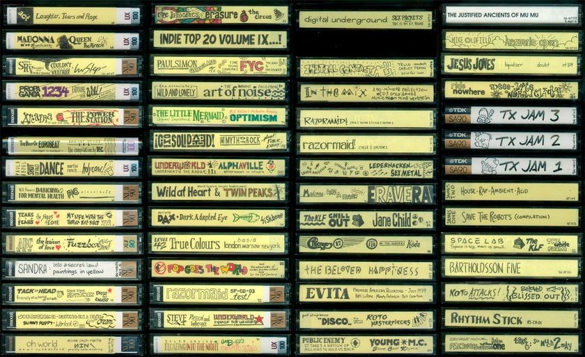 Mix tape library