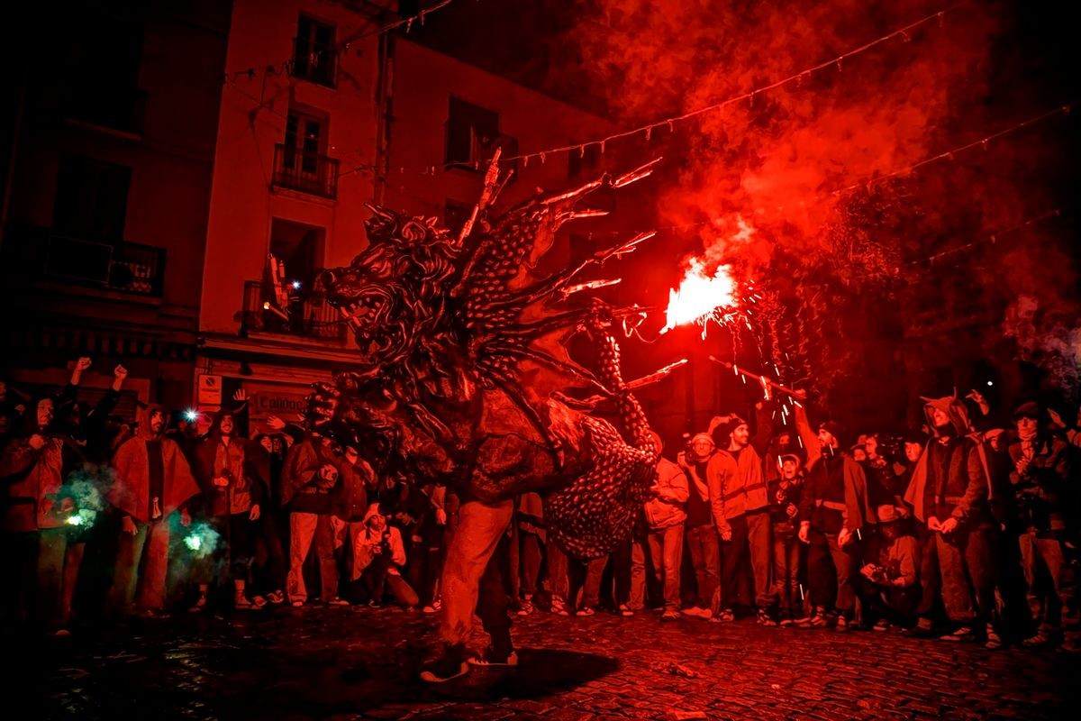 Escaldàrium: Festival of Fire and Water, Caldes de Montbui, Barcelona, Spain, July 2014