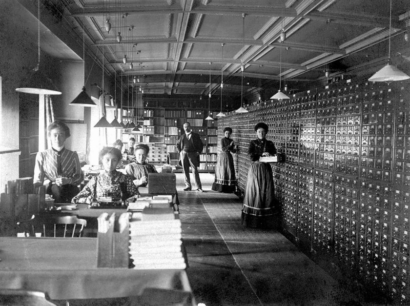 Palais Mondial (World Palace), later Mundaneum, Brussels, Belgium, ca. 1900