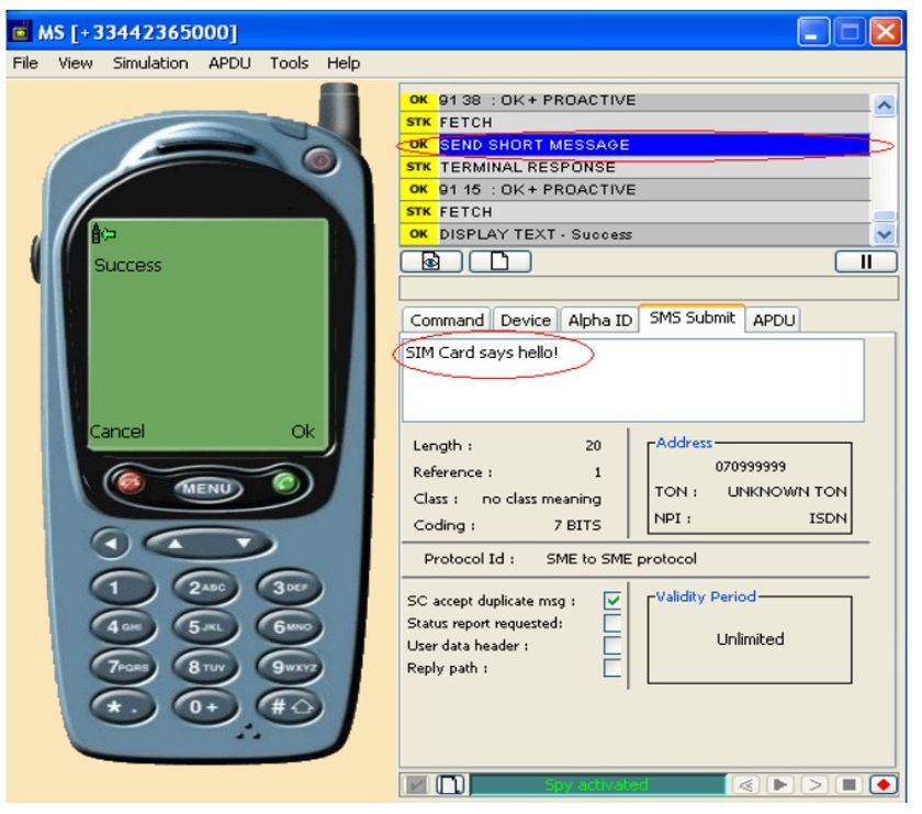 Software development package for creating SMS-based “apps,” 2011