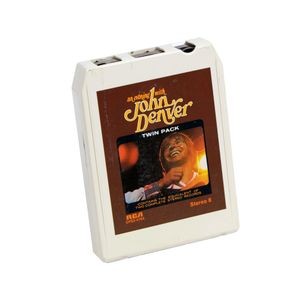 <em>An Evening with John Denver</em>, by John Denver, 8-track tape cartridge, 1975