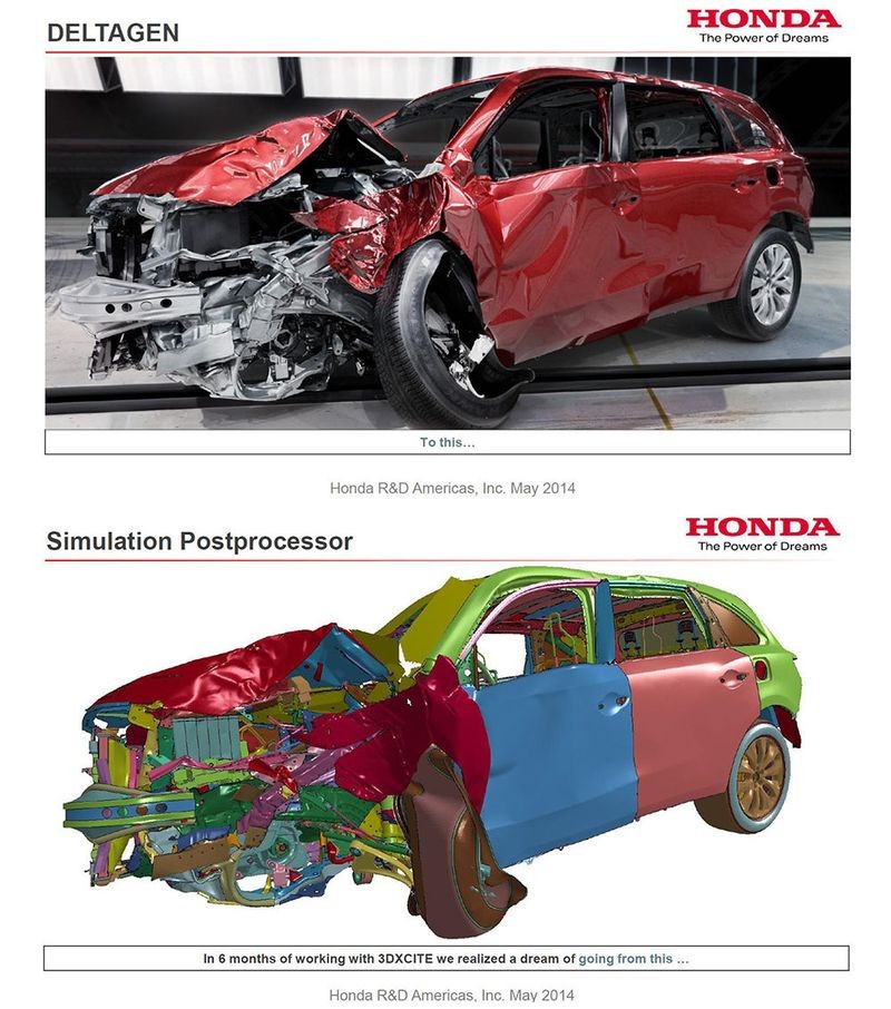 motor vehicle accident simulation