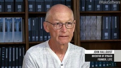 John Hallquist creator of the earliest crash test software Poster