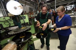 Optimal record plant in Roebel, Germany, February 11, 2015