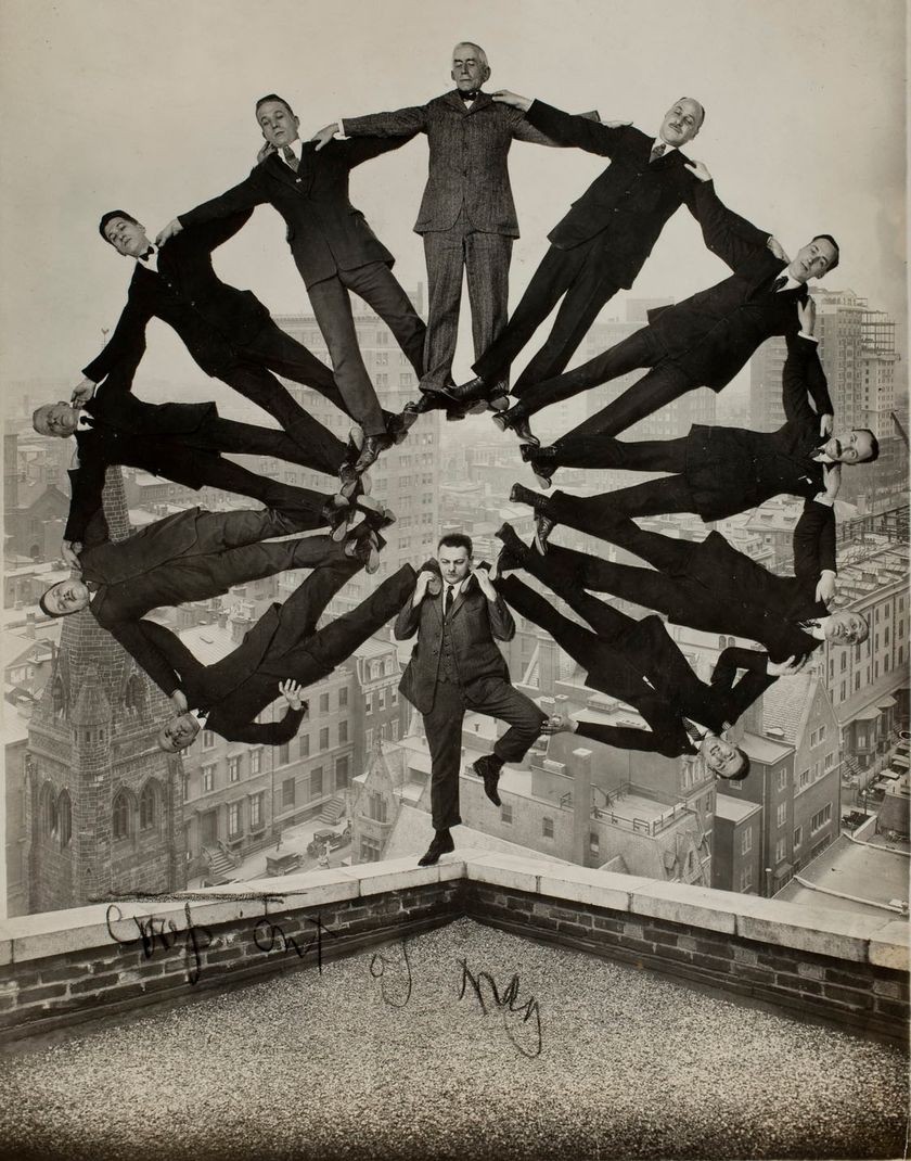 Trick photo, ca. 1930