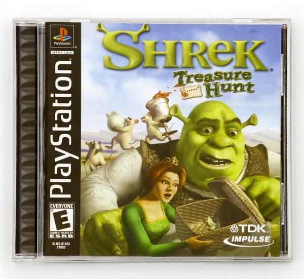 Shrek Treasure Hunt PlayStation video game - CHM Revolution