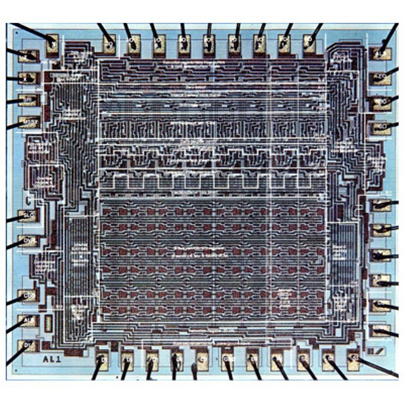 1971 Microprocessor Integrates Cpu Function Onto A Single Chip The Silicon Engine Computer History Museum