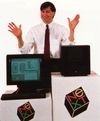 Steve Jobs introduces the NeXT workstation (October 1988)