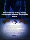 Sony 3.5-Inch Floppy Advertisement