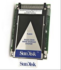 SanDisk (formerly SunDisk) prototype SSD module for IBM (1991) 
